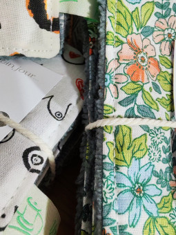 Lingettes lavables - Lot de...